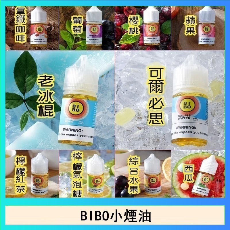 BIBO BIBO經典系列主機小煙油30ML