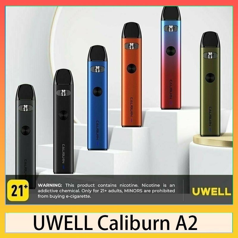 Uwell Caliburn A2 Uwell Caliburn A2咖哩棒A2電子煙主機官網評價說明書