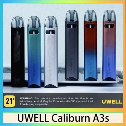 UWELL Caliburn A3S咖哩棒A3S POD電子煙主機官網評價說明書